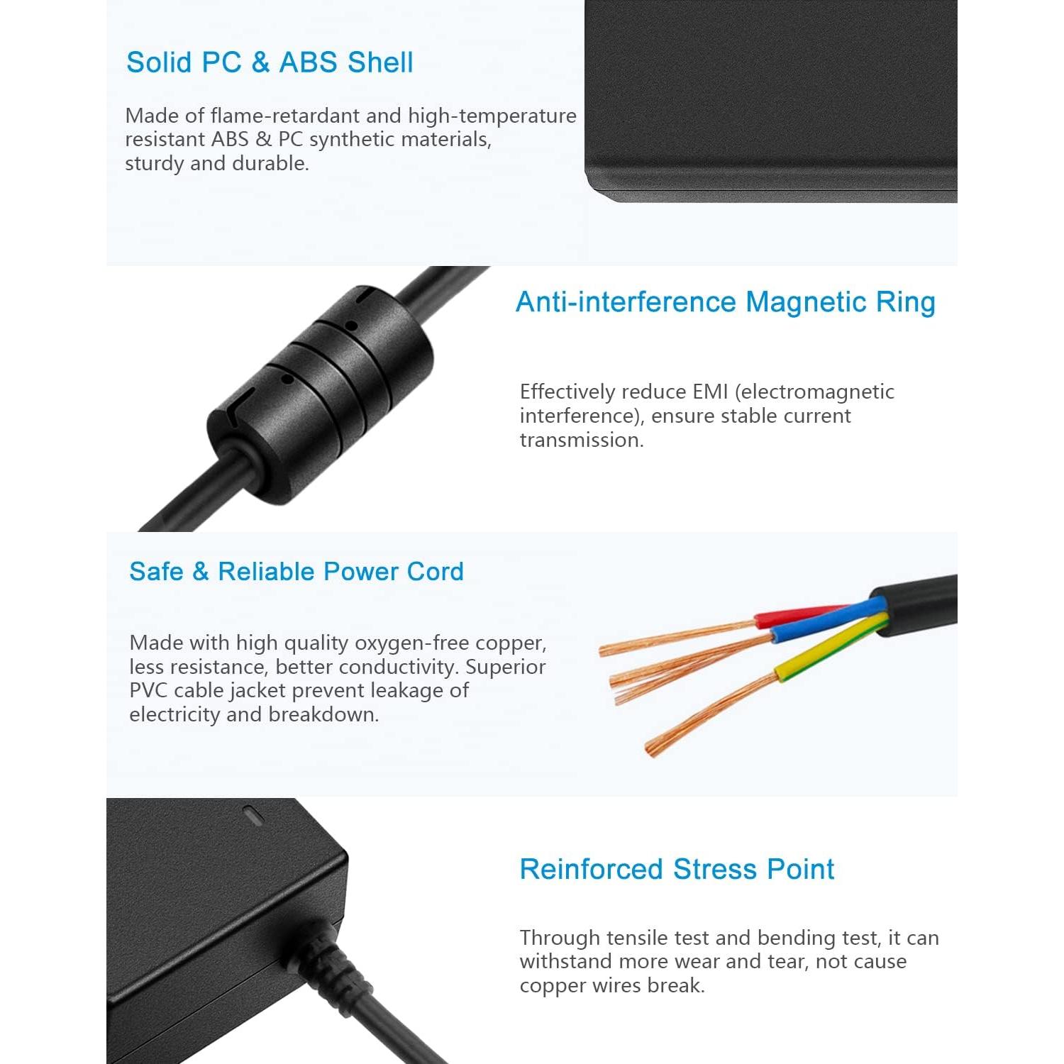 Adaptador de Corriente ALITOVE 36V 4A 144W AC/DC 100-240V