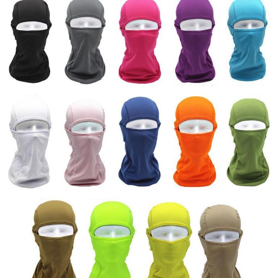 Mascarilla Balaclava 7 en 1 HFDA Negra Transpirable para Ciclismo