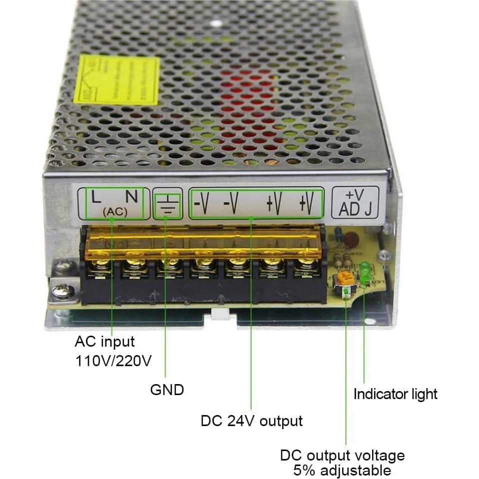 Fuente de Alimentación 24V 5A ALITOVE Adaptador AC a DC