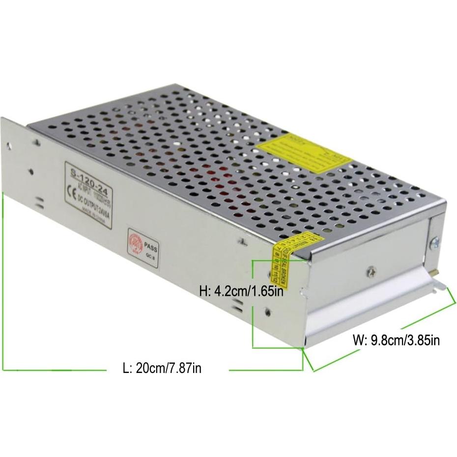 Fuente de Alimentación 24V 5A ALITOVE Adaptador AC a DC