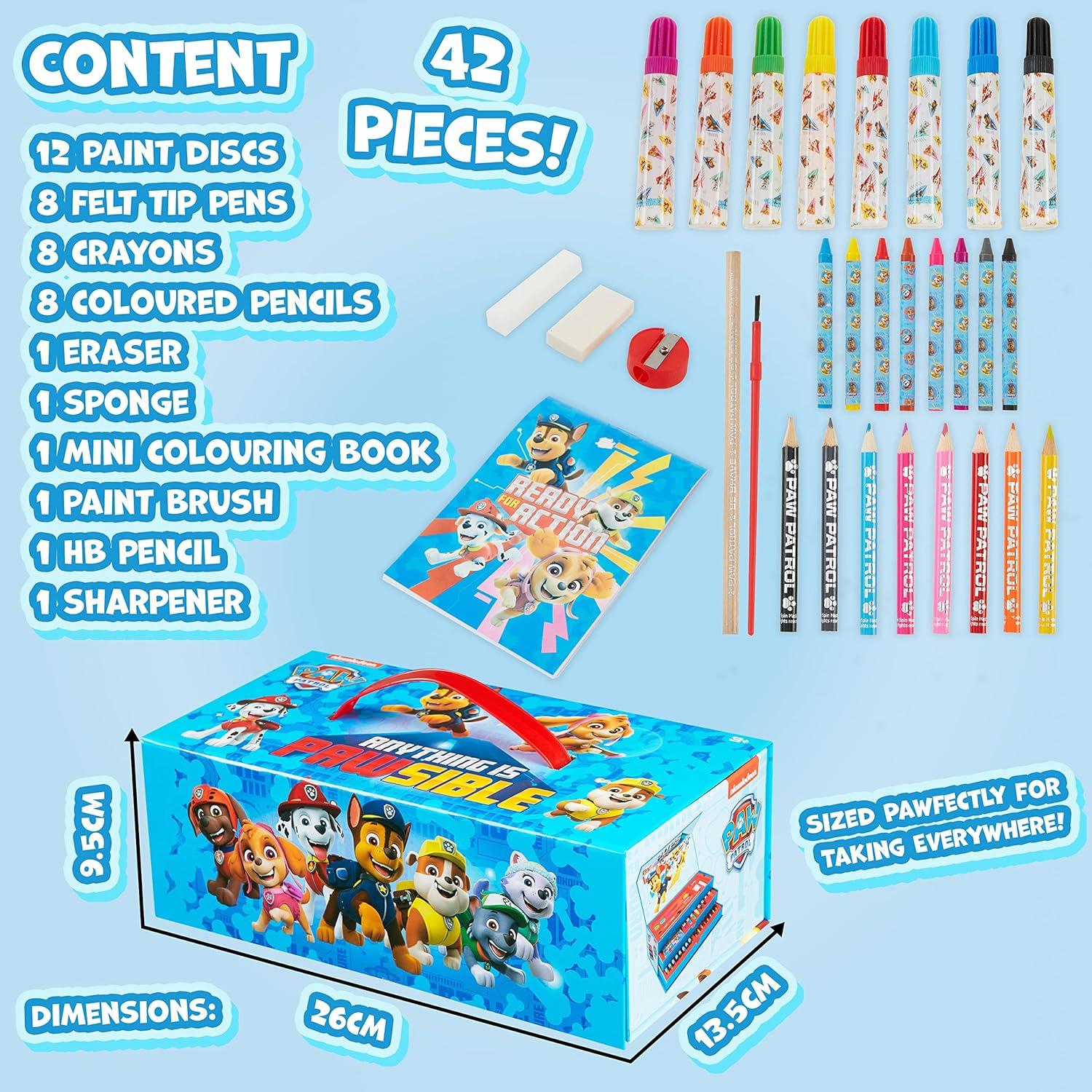 Set de Lápices de Colores Paw Patrol Multicolor 1 Cuenta