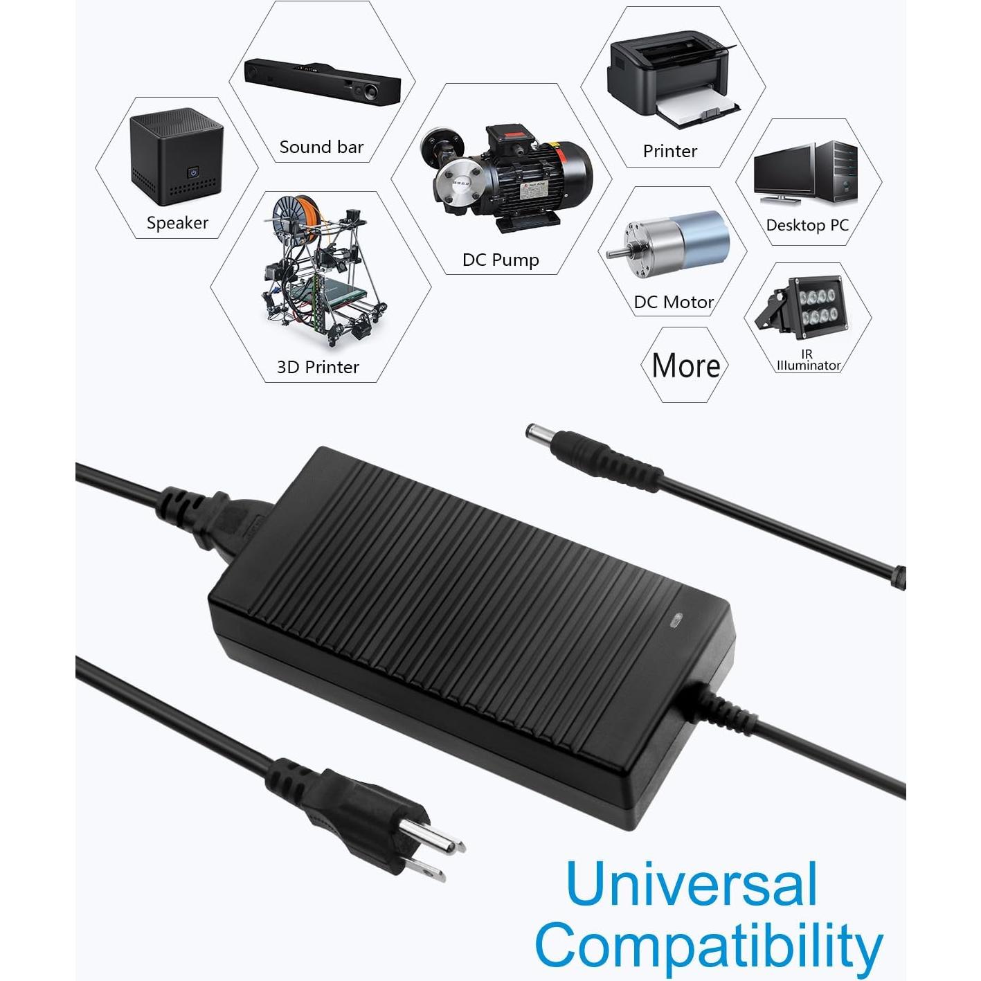 Adaptador de Alimentación 24V 8A ALITOVE 192W para LED CCTV