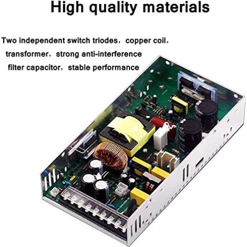 Fuente de Poder DC 0-48V 10A Eagwell Adaptador Regulable