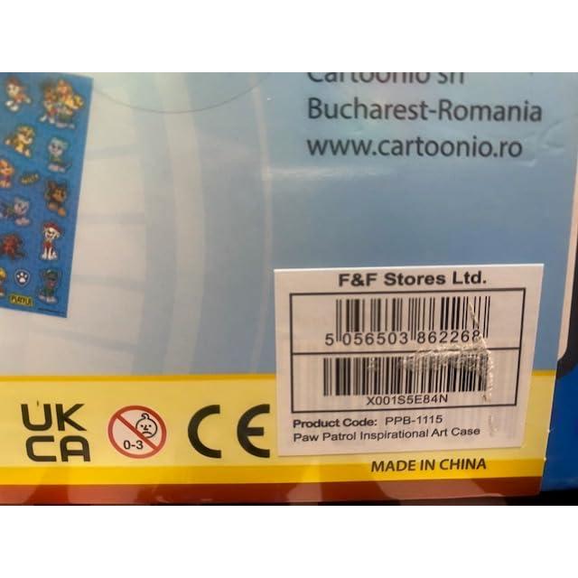 Kit de Dibujo Paw Patrol 1.45 kg con Lápices y Crayones