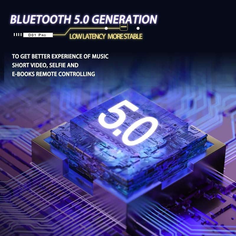 Control Remoto Inalámbrico Daibit para Kindle y Spotify Rosa