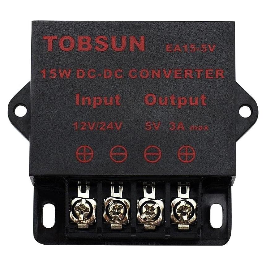 Convertidor DC Regulador 5V 3A BINZET 15W Protección Completa