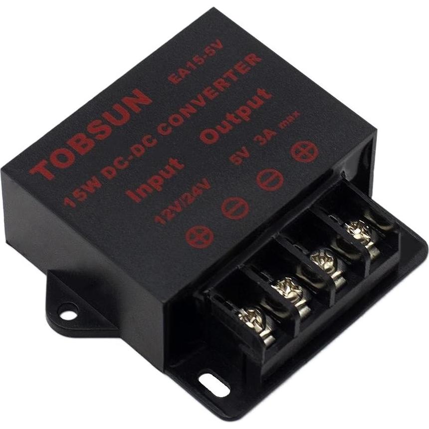 Convertidor DC Regulador 5V 3A BINZET 15W Protección Completa