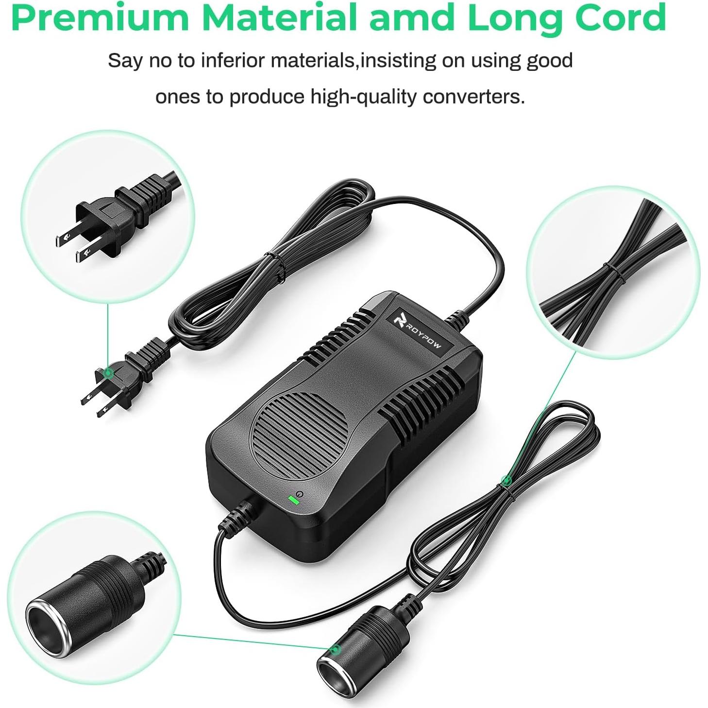 Convertidor AC a DC RoyPow C180 180W 12V 15A Adaptador