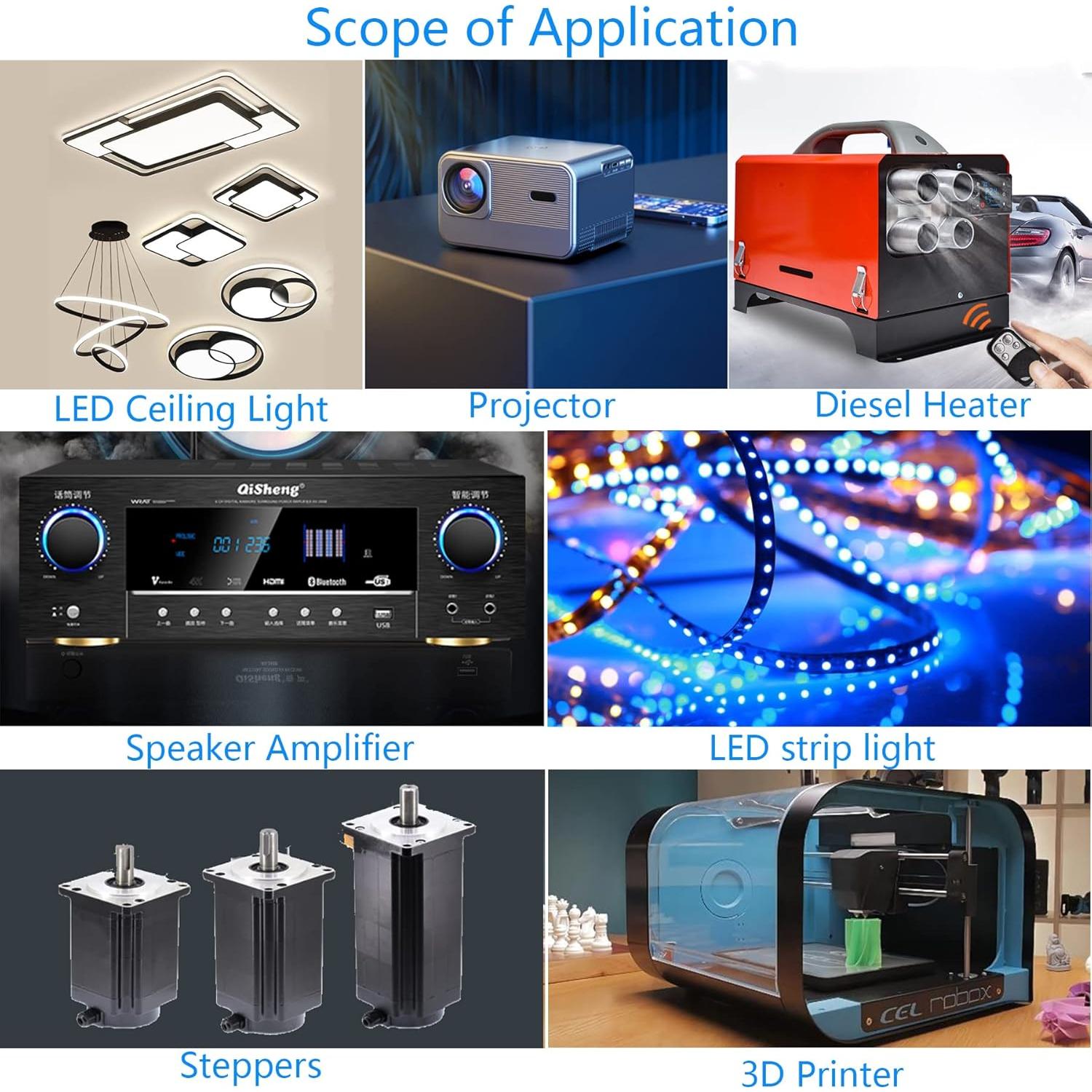Adaptador de Alimentación DC 24V 25A 600W MEISHILE PSU