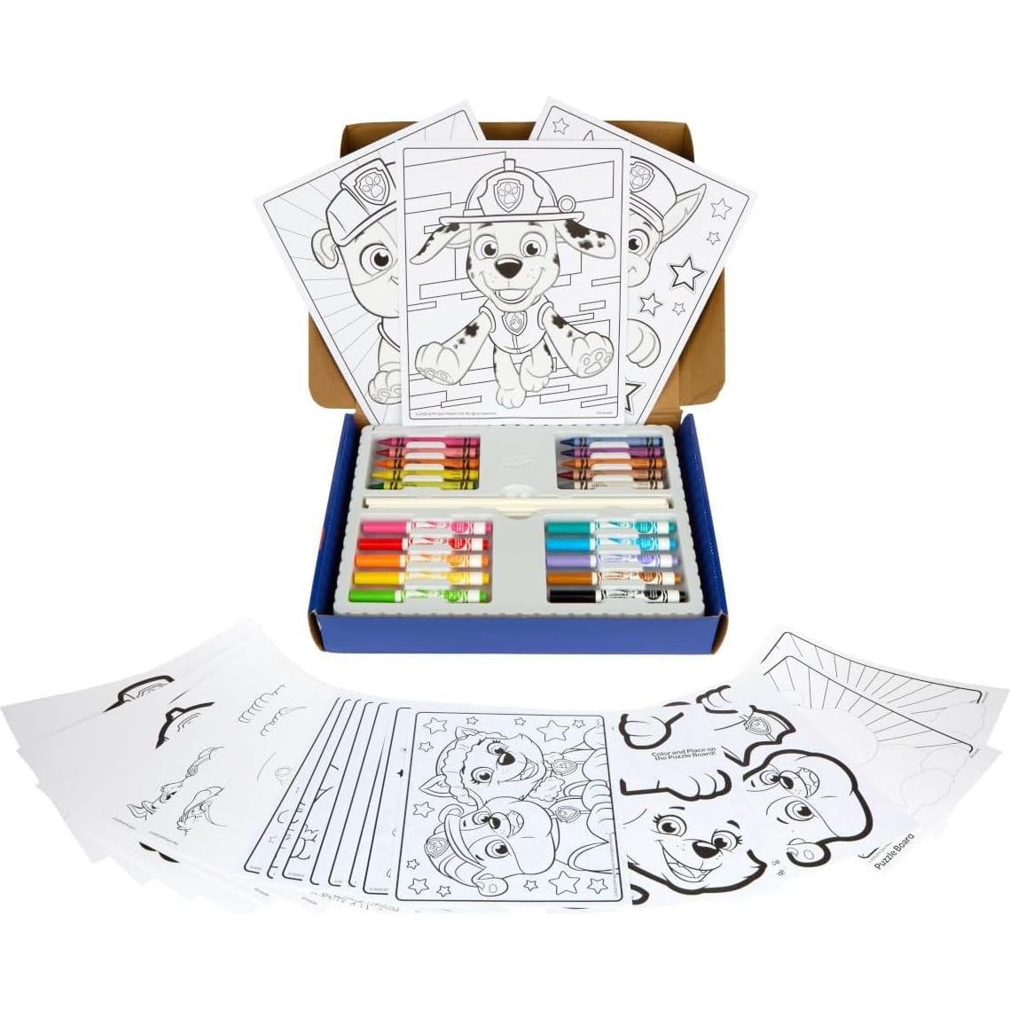 Crayola Kit de Arte PAW Patrol 60+ Piezas para Niños