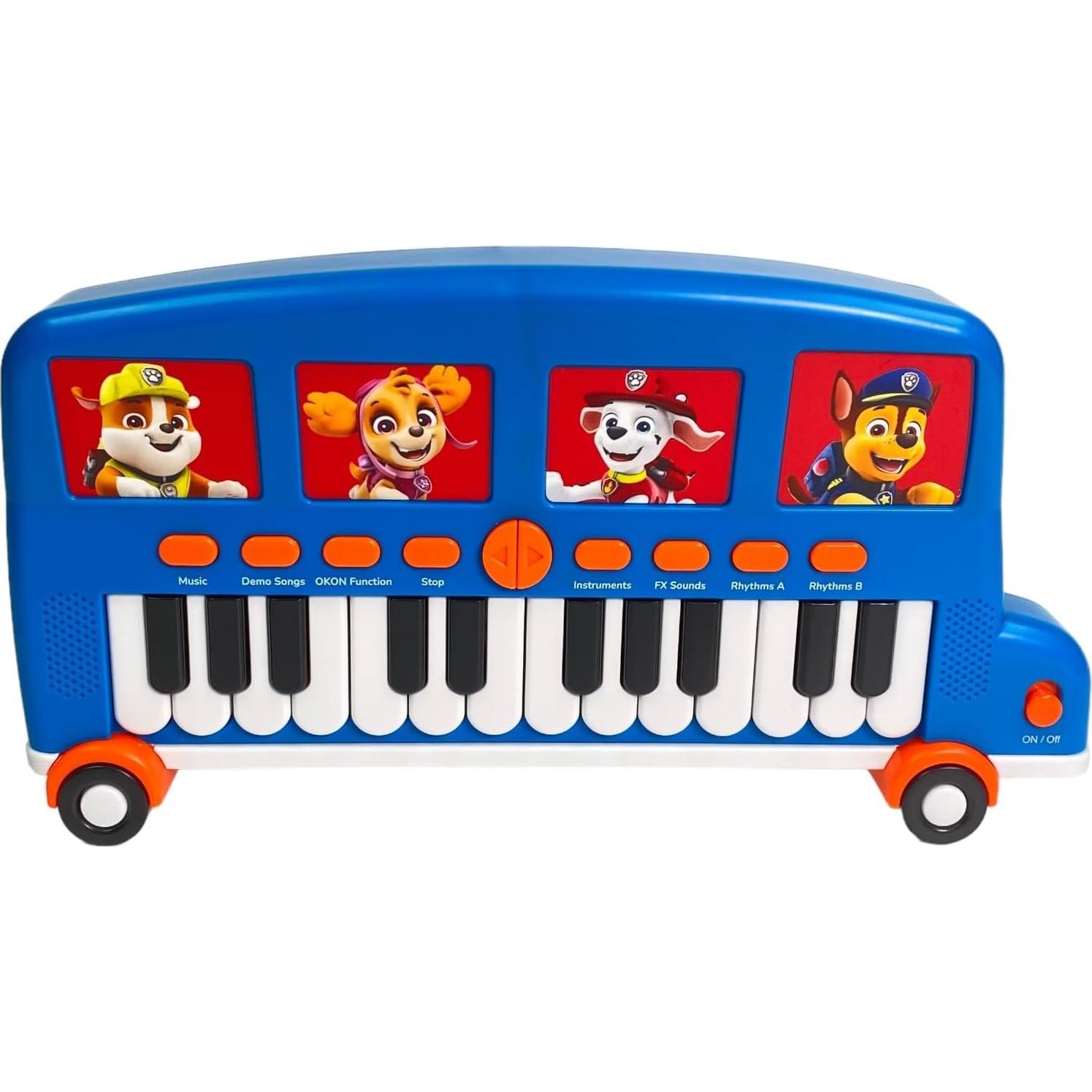 Teclado Electrónico Kidz Toyz Patrulla Canina 36x5.7 cm