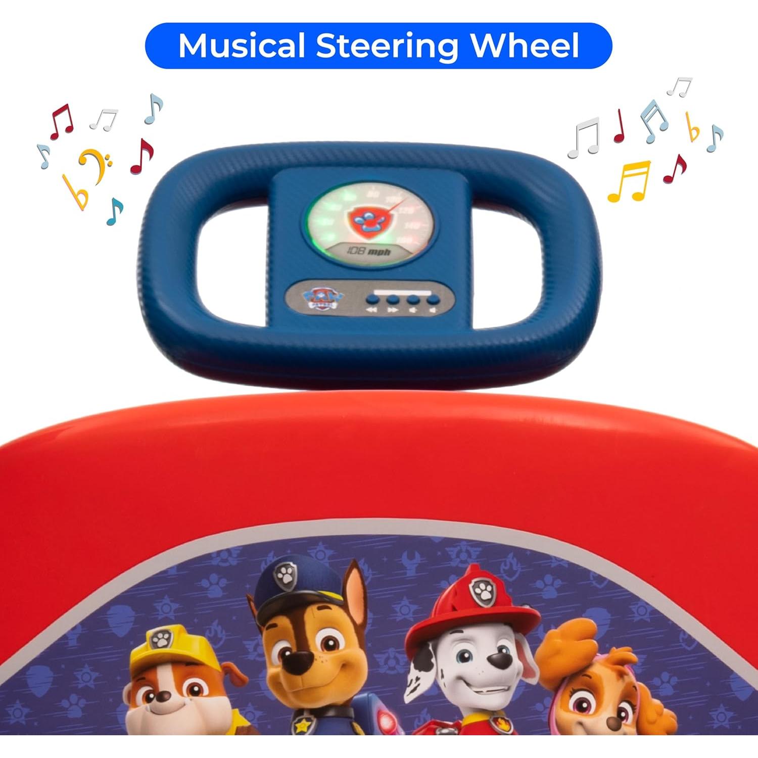 Go Kart Eléctrico Paw Patrol 12V para Niños 3-6 Años