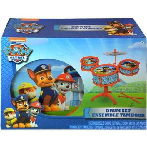 Juego de Batería Paw Patrol What Kids Want 3 tambores