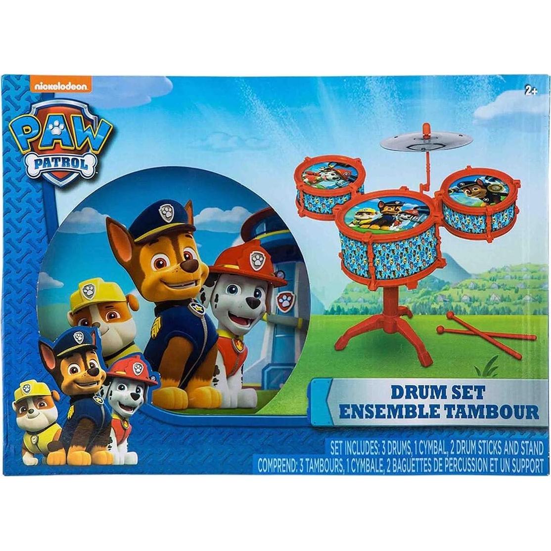Juego de Batería Paw Patrol What Kids Want 3 tambores