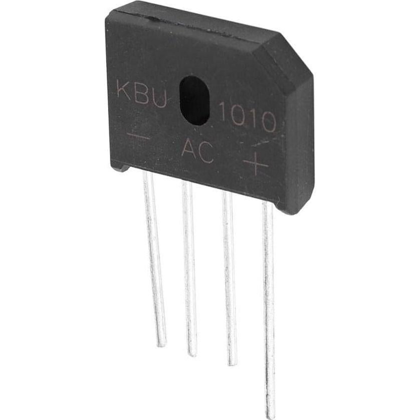 Puente Rectificador Hilitand 10A 1000V 4-Pin (5pcs)