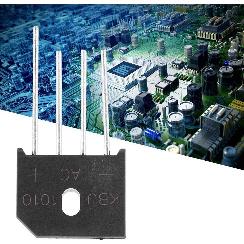 Puente Rectificador Hilitand 10A 1000V 4-Pin (5pcs)