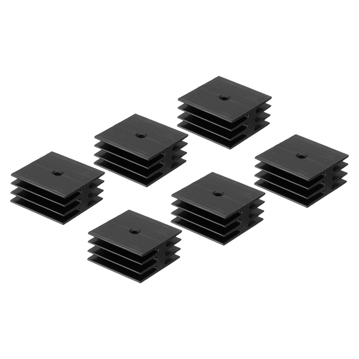 Radiador Diodo Rectificador PATIKIL 6 Pcs 35x35x17mm