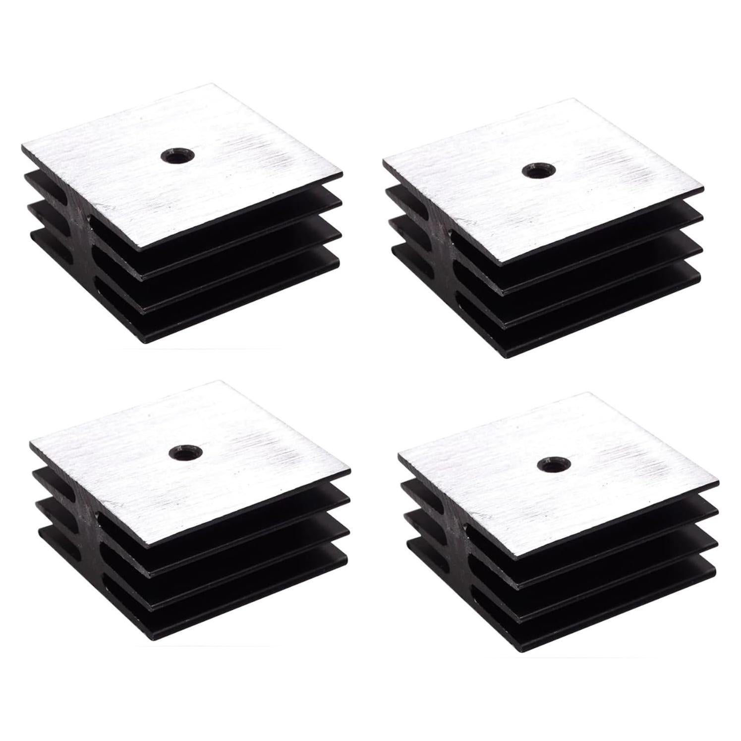 Disipador KBPC Easycargo 4 Piezas 35mm Plateado