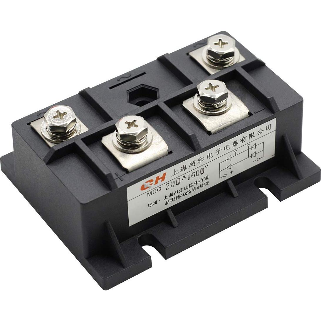 Puente Rectificador Nxtop MDQ-200A 200A 1600V Monofásico