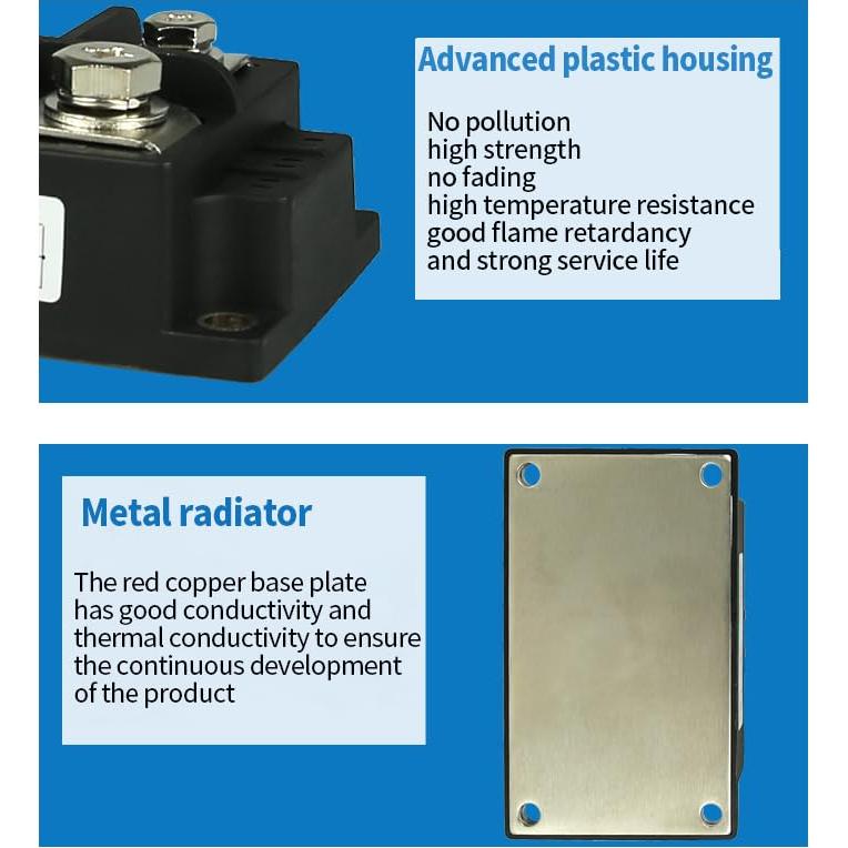 Rectificador de Puente Aigoodele MDQ-300A 300A 1600V