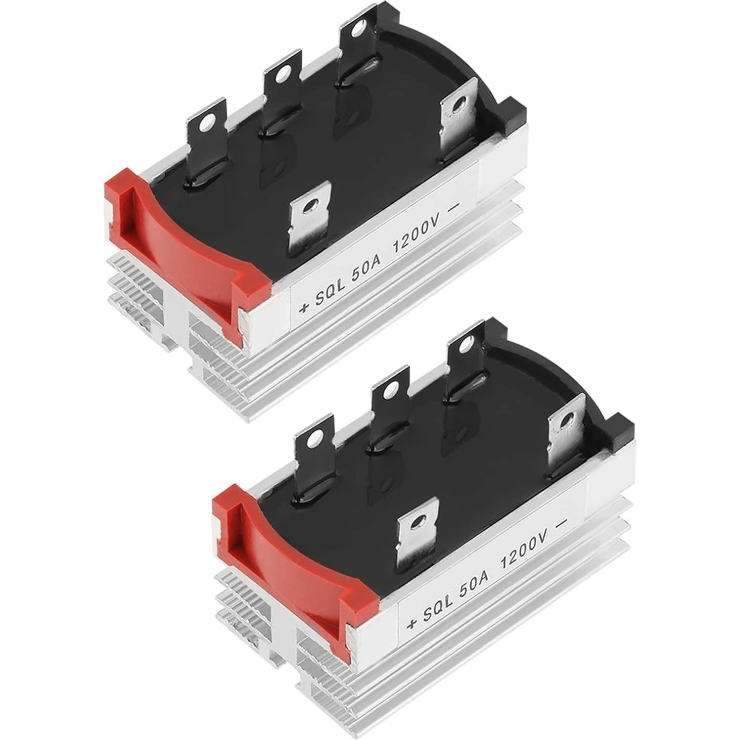 Puente Rectificador 50A 1200V Hilitand 2 Pcs AC a DC