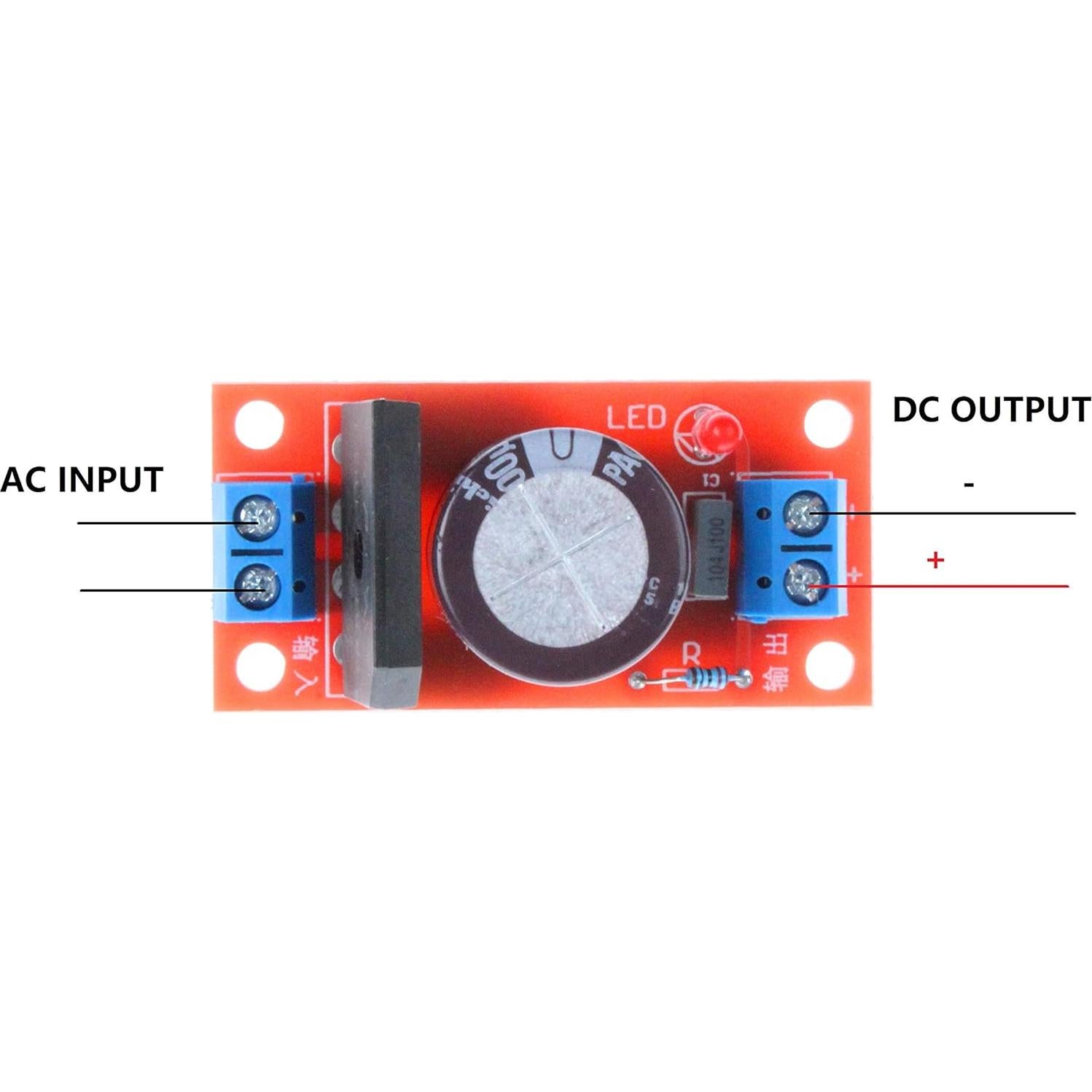 Placa de Fuente de Alimentación NOYITO 8A AC a DC 18V