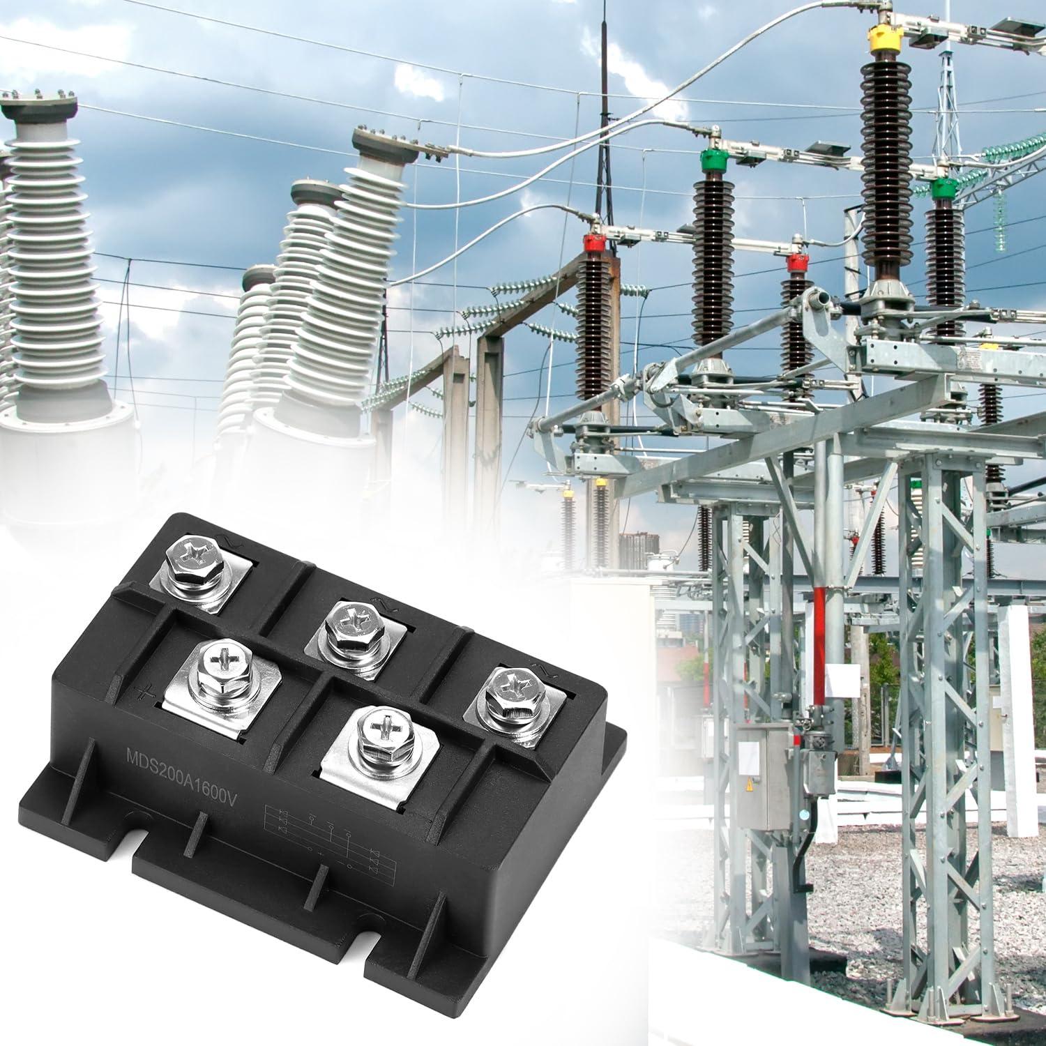 Módulo Rectificador QWORK 200A 1600V CA a CC Trifásico