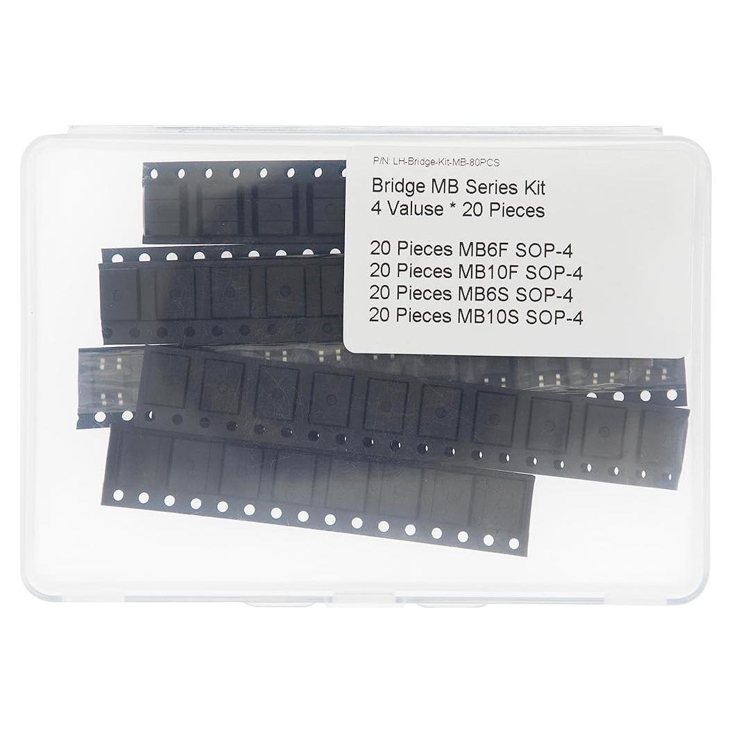 Kit de Diodo Rectificador SMD 4 Valores 20 Piezas HUABAN