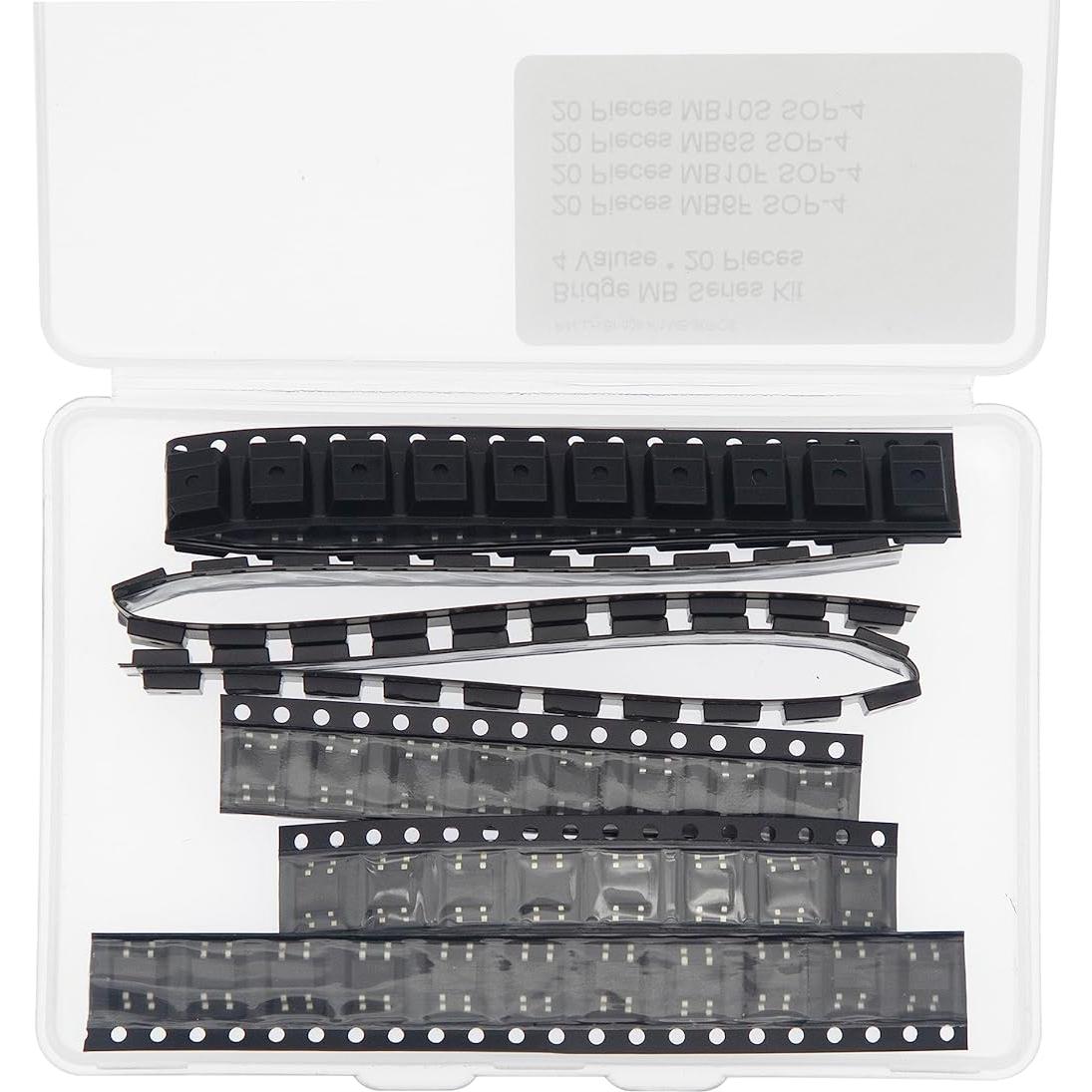 Kit de Diodo Rectificador SMD 4 Valores 20 Piezas HUABAN