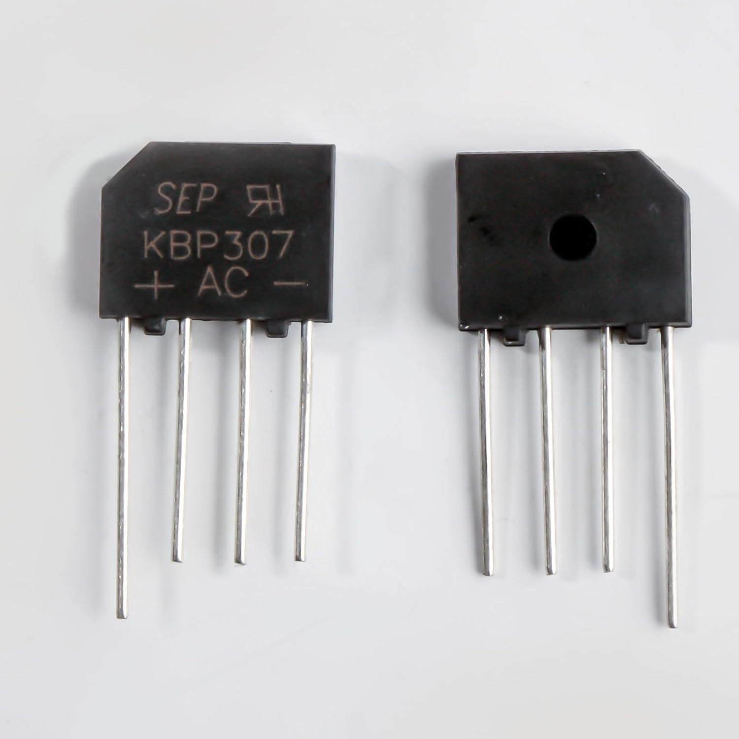 Rectificador de Puente de Diodo FOXTIP KBP307 3A 700V - Paquete de 22