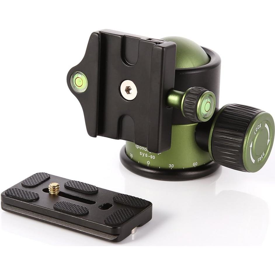 Cabezal de Bola Profesional FOTGA 20kg 360° Panorámico