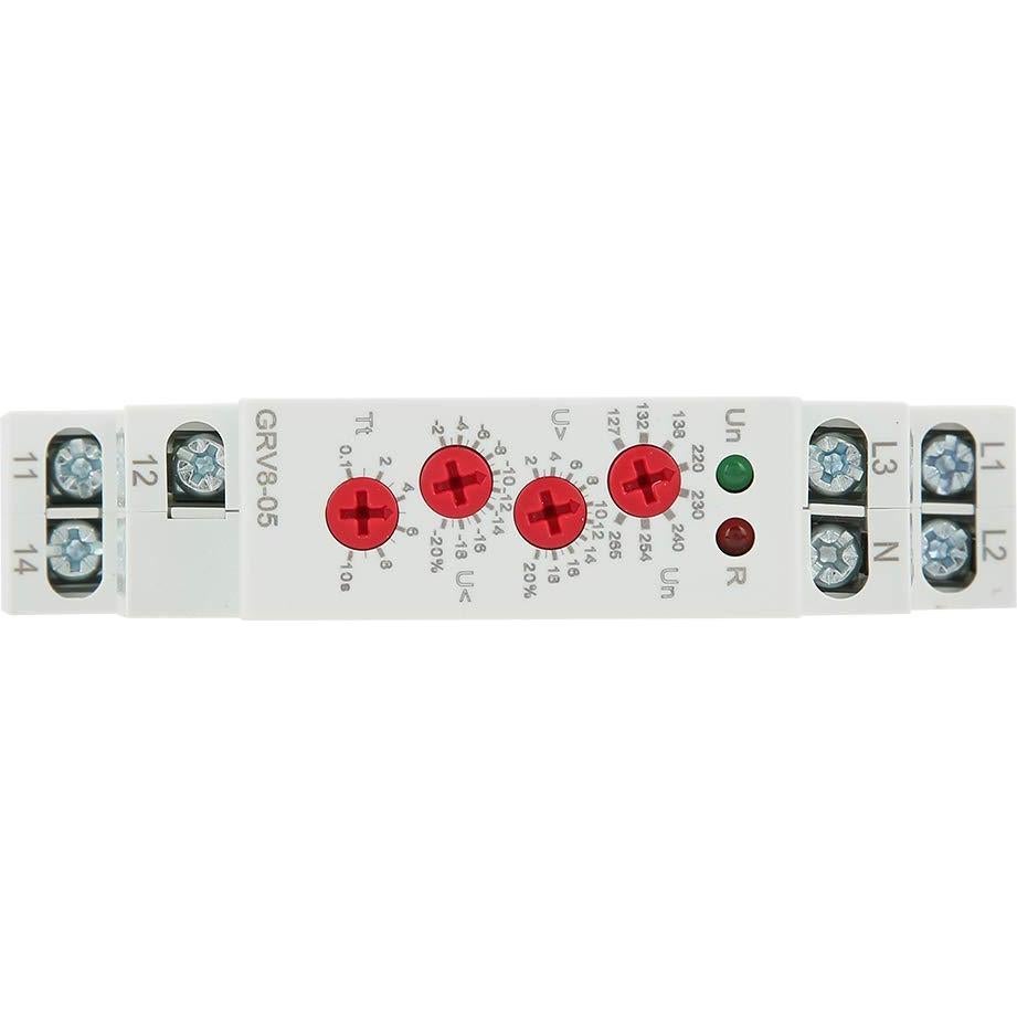 Relé de Voltaje Trifásico YWBL-WH GRV8-05 101V-318V