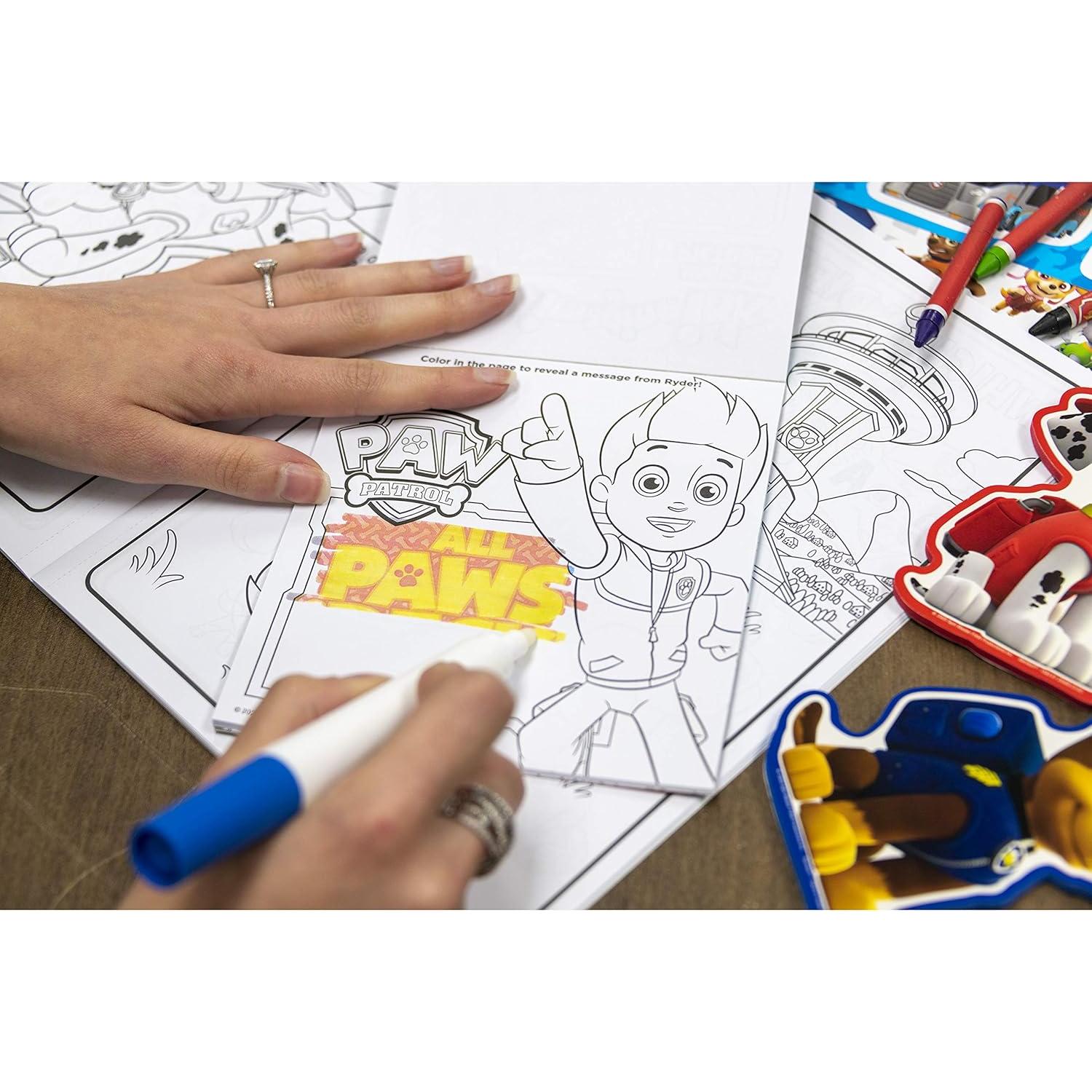 Libro para Colorear Tinta Mágica PAW Patrol Bendon 16 Páginas