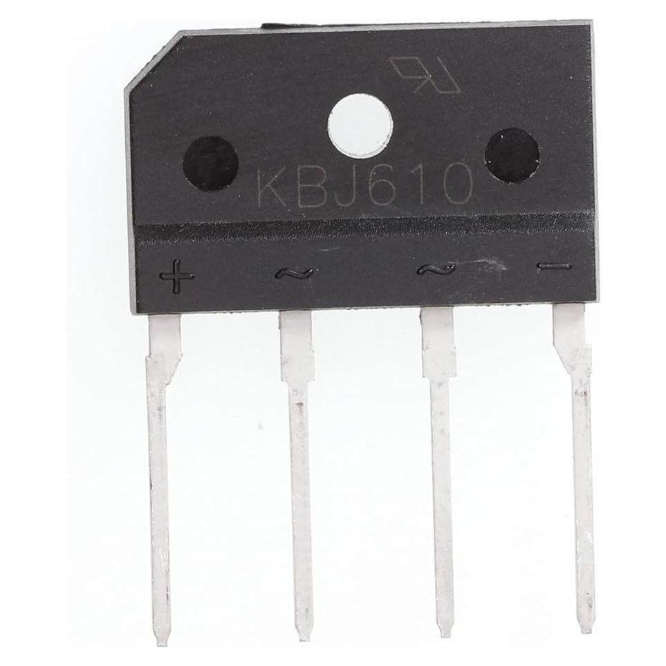 Diodo Rectificador de Puente KBJ610 10 Piezas 6A 1000V