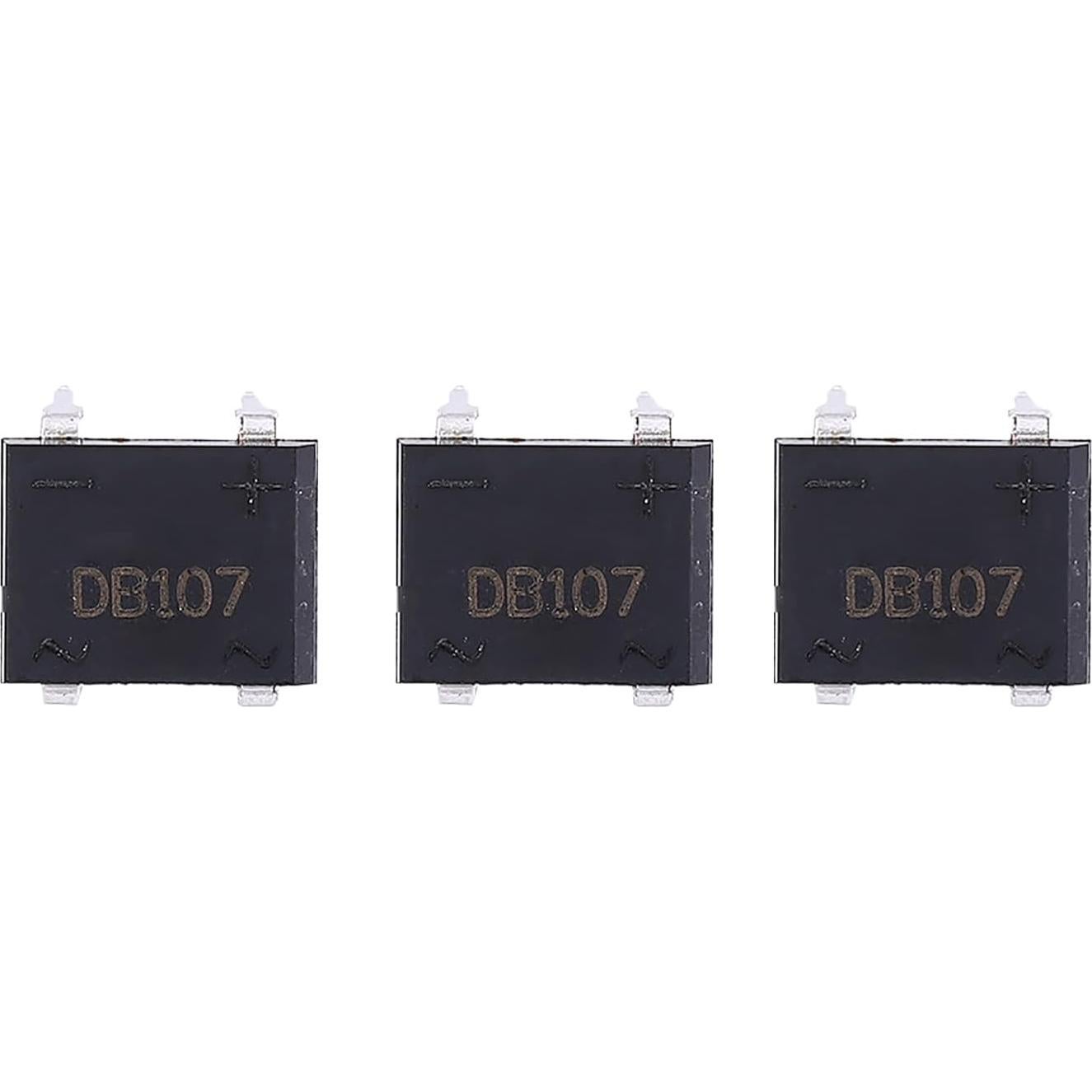 Rectificador de Puente Garosa DB107 1A 1000V 10 Piezas