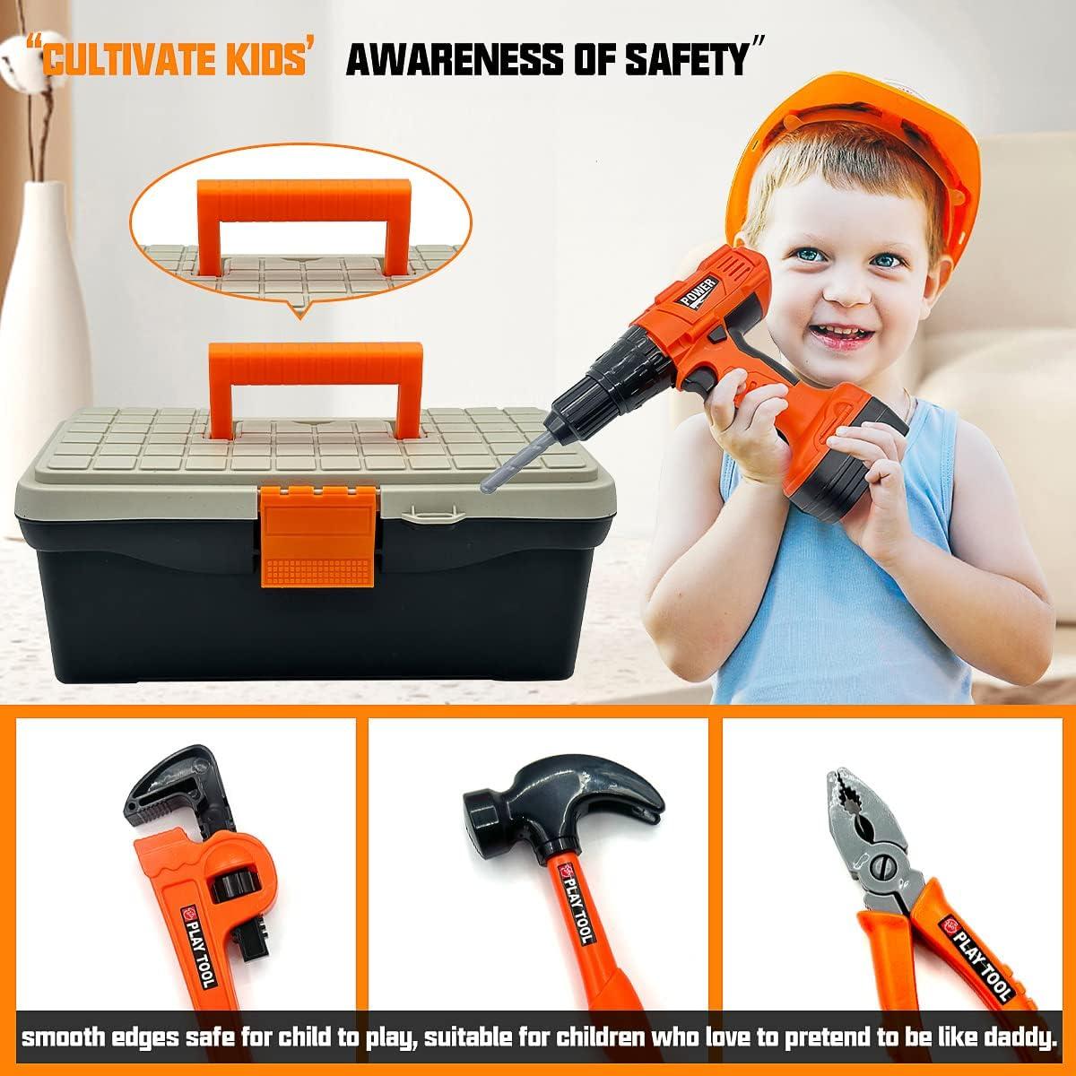 Juego de Herramientas para Niños TOYS FACTORY 48 Piezas