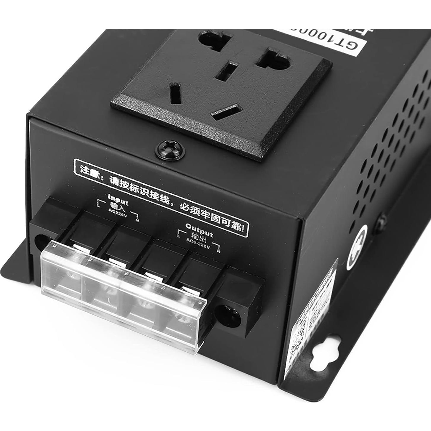 Regulador de Voltaje AC 220V Vikye GT10000W Ajustable