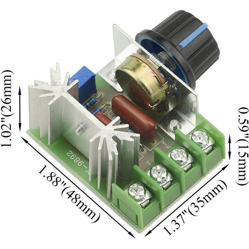 Regulador de Voltaje Electrónico 5Pcs 220V 2000W XINGYHENG