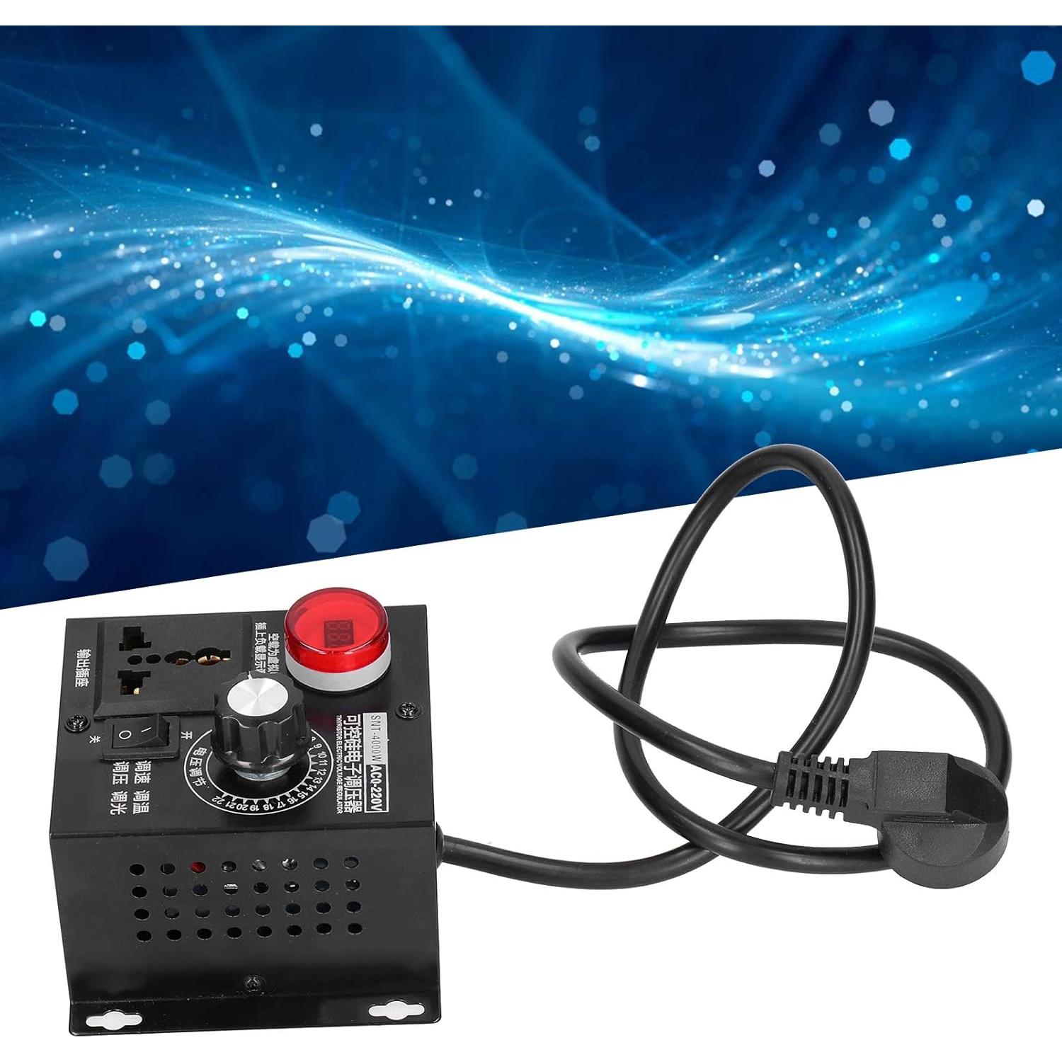 Regulador de Voltaje AC Hyuduo 4000W Ajustable 0-220V