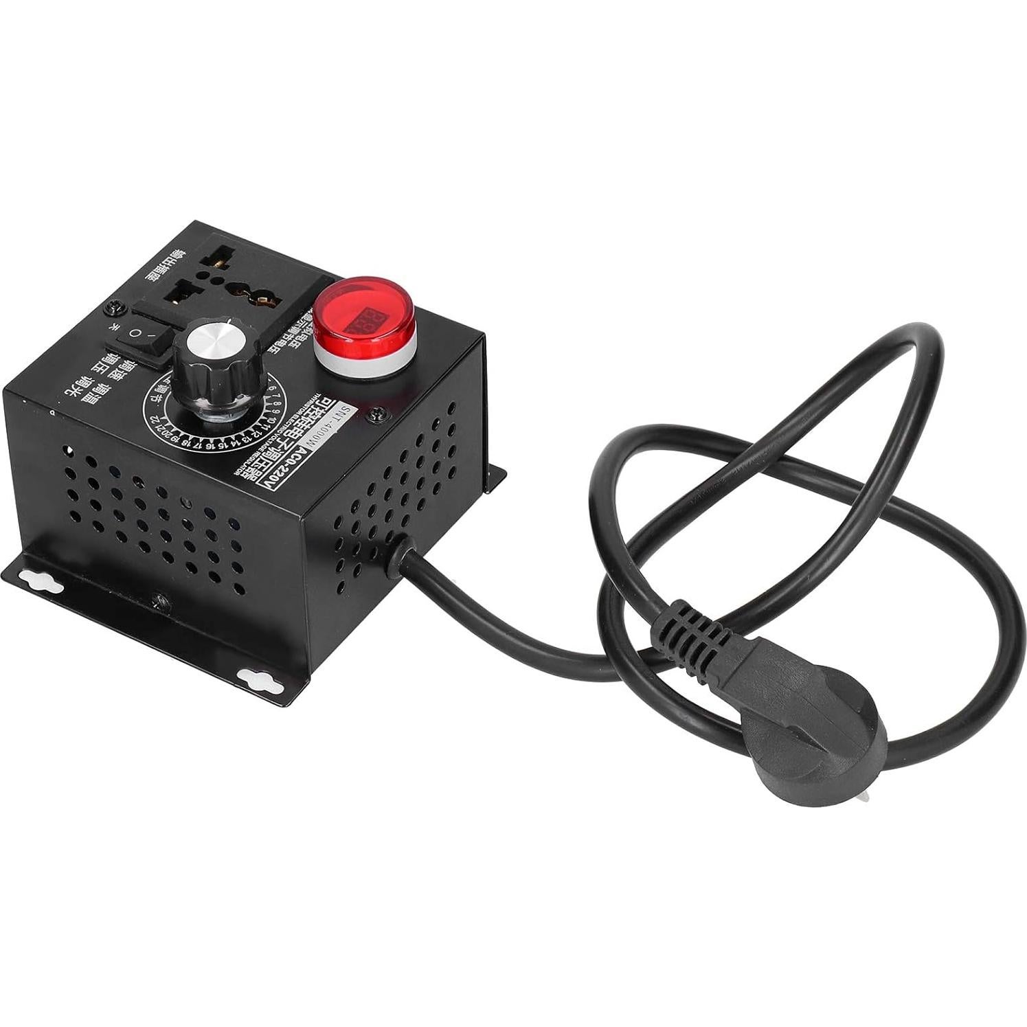 Regulador de Voltaje AC Hyuduo 4000W Ajustable 0-220V