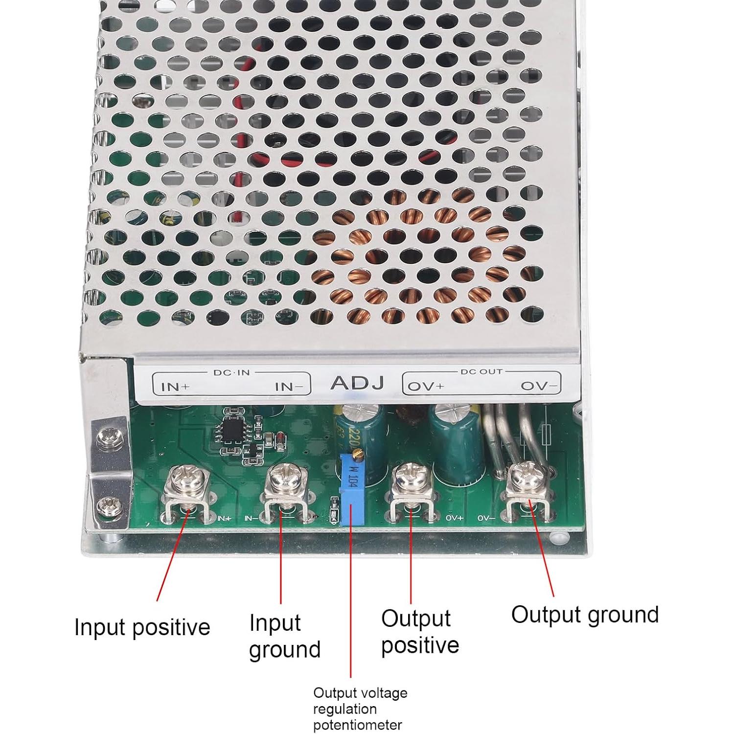 Módulo DC a DC 50A 1000W Regulador de Voltaje Ajustable WALFRONT
