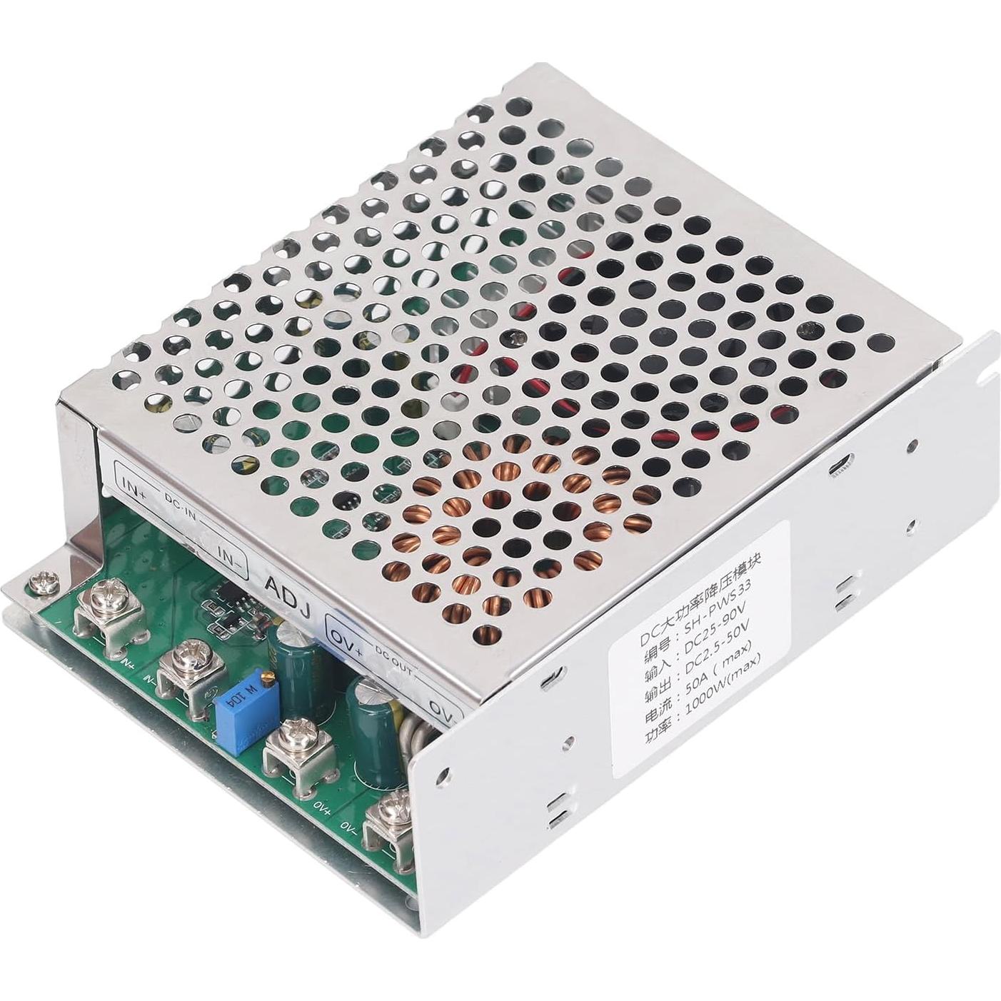 Módulo DC a DC 50A 1000W Regulador de Voltaje Ajustable WALFRONT