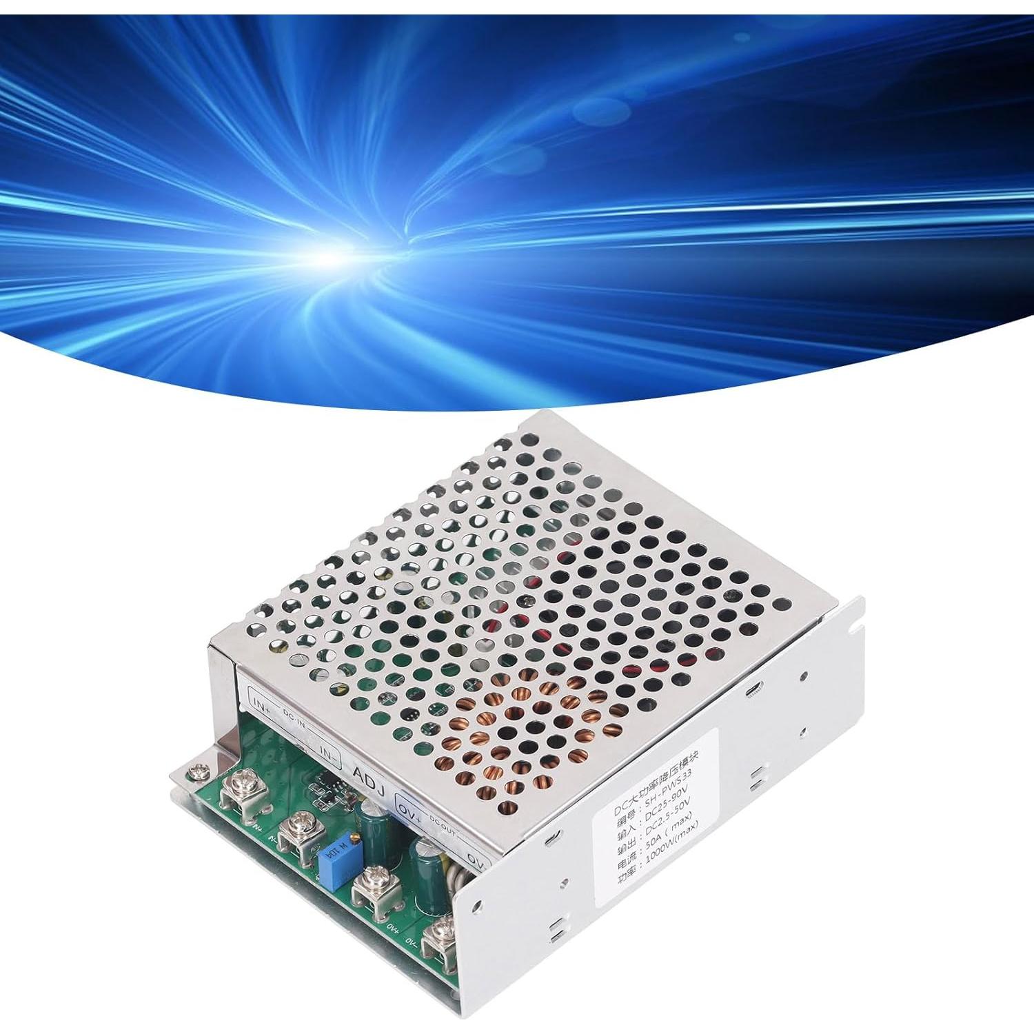 Módulo DC a DC 50A 1000W Regulador de Voltaje Ajustable WALFRONT