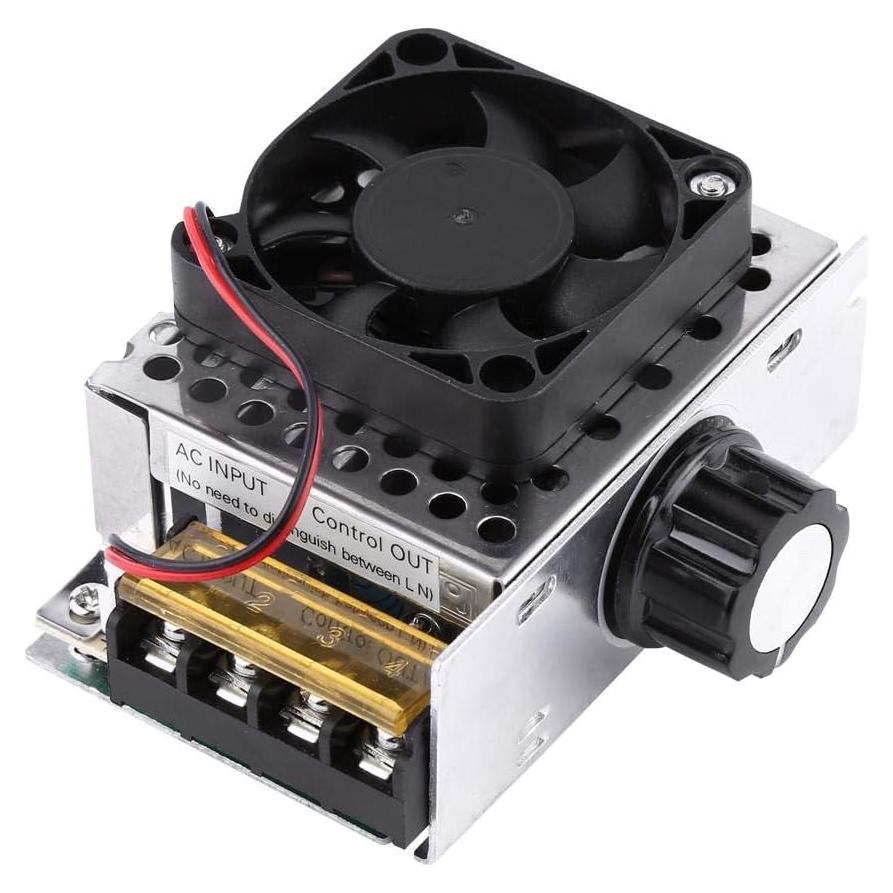 Regulador de Voltaje Yosoo 4000W con Control de Temperatura