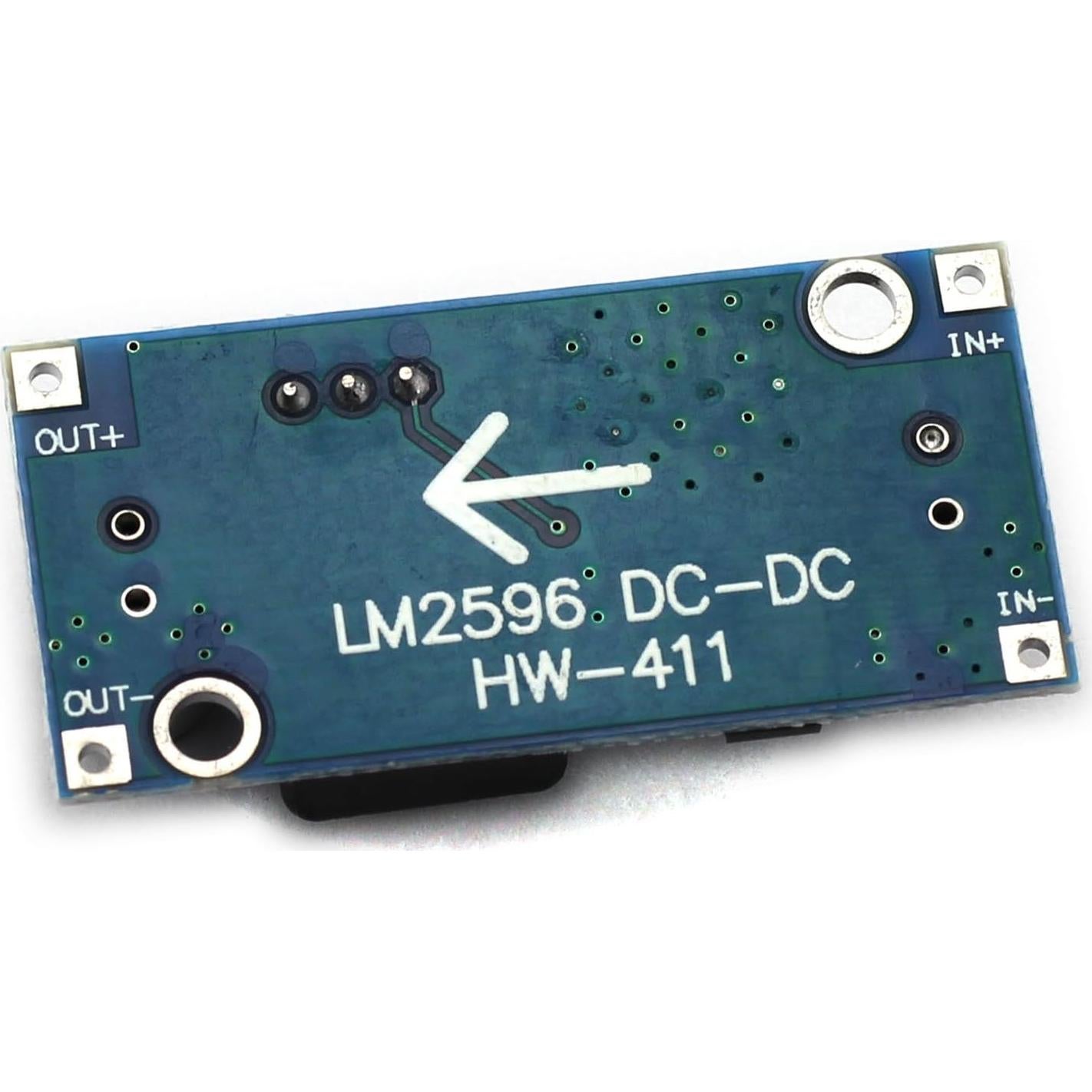 Regulador de Voltaje Variable DZS Elec LM2596 2PCS 3.2V-40V