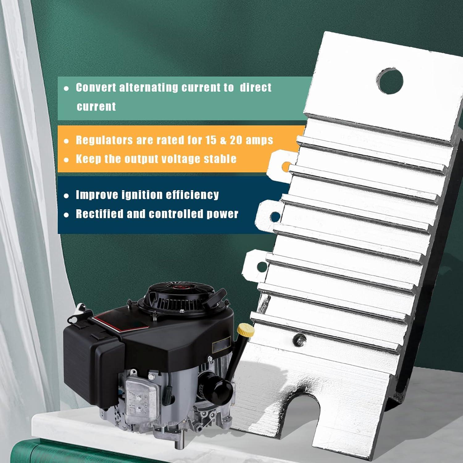 21066-7011 21066-0740 Voltage Regulator Rectifier Powersports Compatible with Kawasaki FX751V FX850V