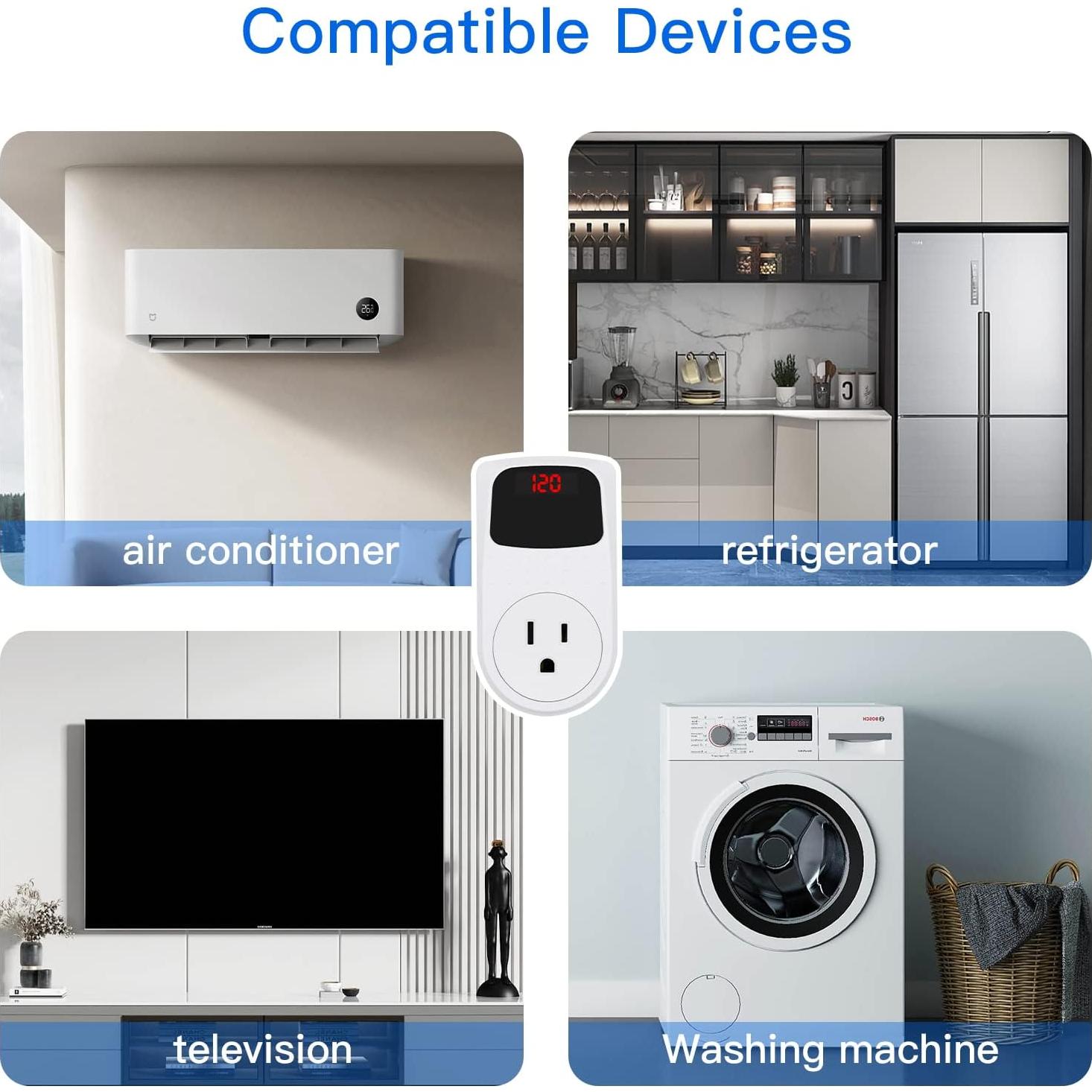 Protector de Sobretensión BSEED 120V 1 Salida Ajustable