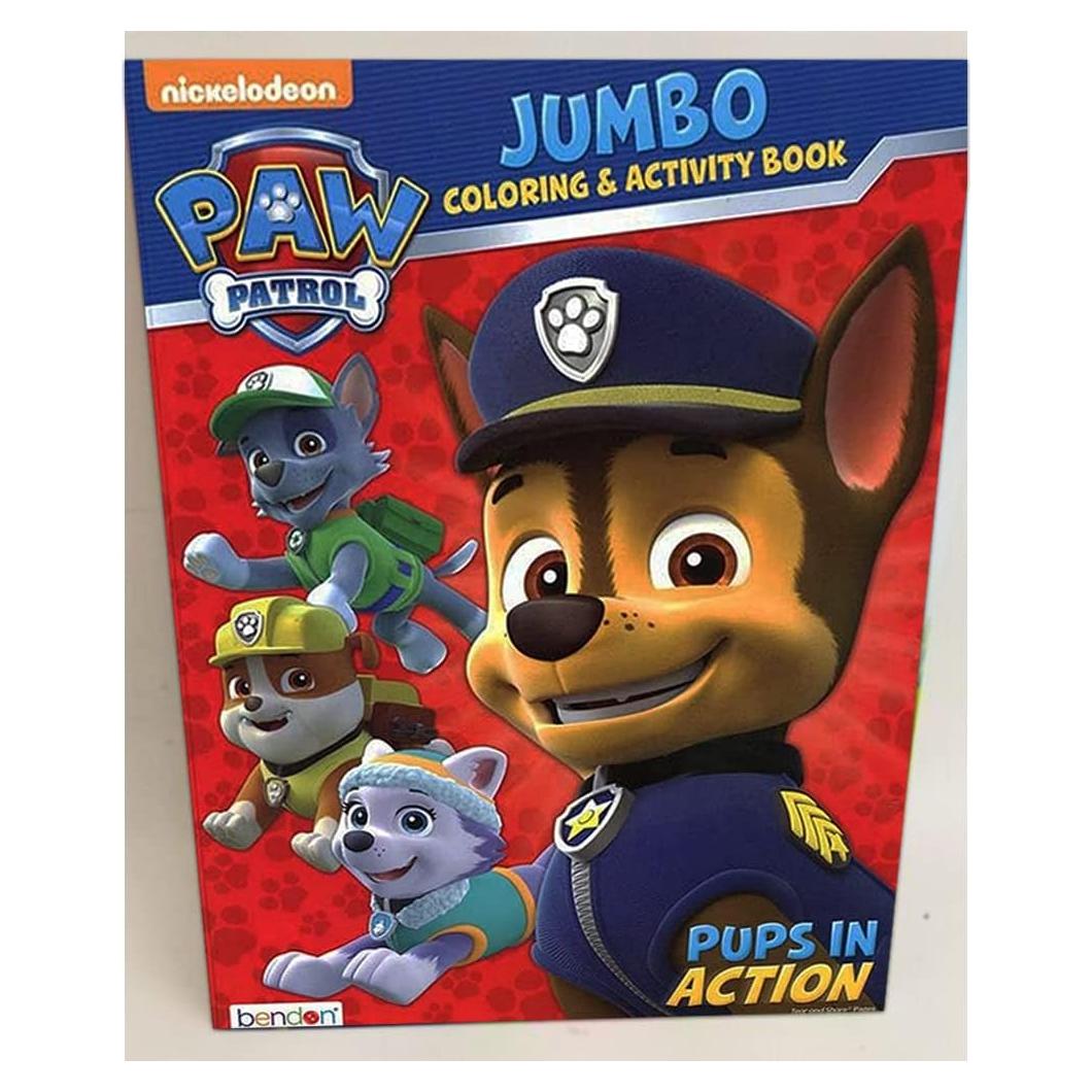 Libros para Colorear Paw Patrol - Paquete de 2 - 96 Páginas