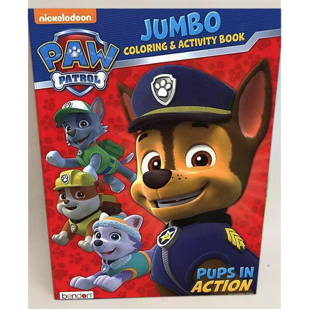 Libros para Colorear Paw Patrol - Paquete de 2 - 96 Páginas