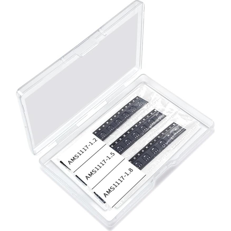 Kits Reguladores Voltaje SMD AMS1117 7 Valores 70 Pcs